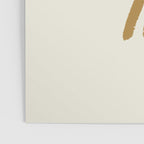 All For Love - Brush Script Typography Quote - Gold Poster Gallery Image 3