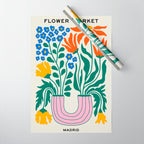 Flower Market 04: Madrid Wrapping Paper Gallery Image 1