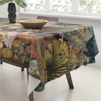 Ocean Life by James M Sommerville 1859 Funky Quirky Cute Cozy Boho Maximalism Maximalist Tablecloth Gallery Image 3