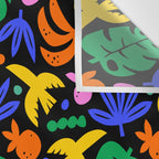 Colorful tropical summer nature art pattern Wall Tapestry Gallery Image 3