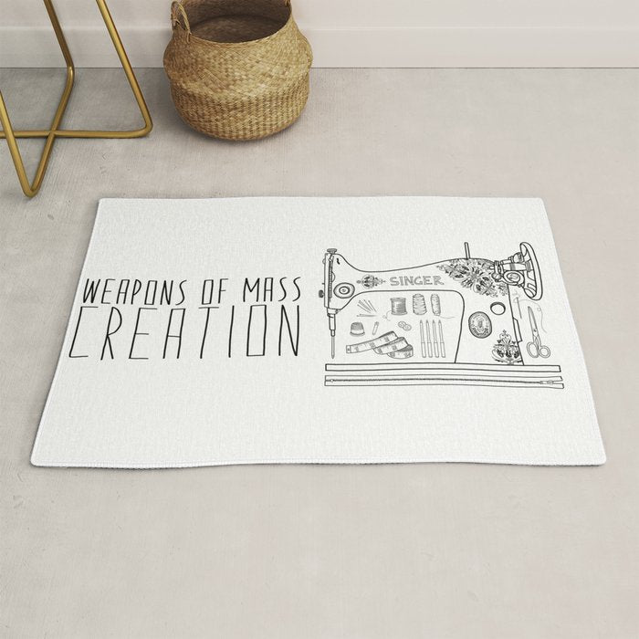 Weapons Of Mass Creation - Sewing Rug Gallery Image 1