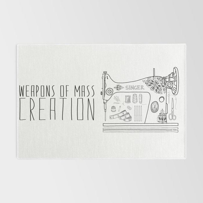 Weapons Of Mass Creation - Sewing Rug Gallery Image 2