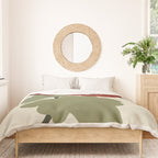 Scorpio red geranium  Duvet Cover Gallery Image 3