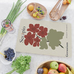 Scorpio red geranium  Cutting Board Gallery Image 2