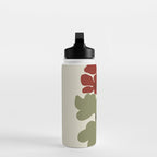 Scorpio red geranium  Water Bottle Gallery Image 3