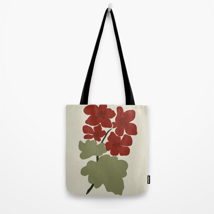 Scorpio red geranium  Tote Bag Gallery Image 2