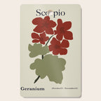 Scorpio red geranium  Cutting Board Gallery Image 1