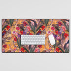 Floral and Birds XXVIII Desk Mat Gallery Image 1