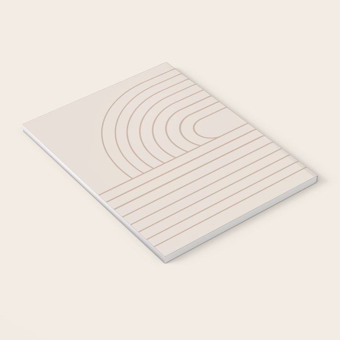 Oval Lines Abstract XXIX Notebook Gallery Image 3