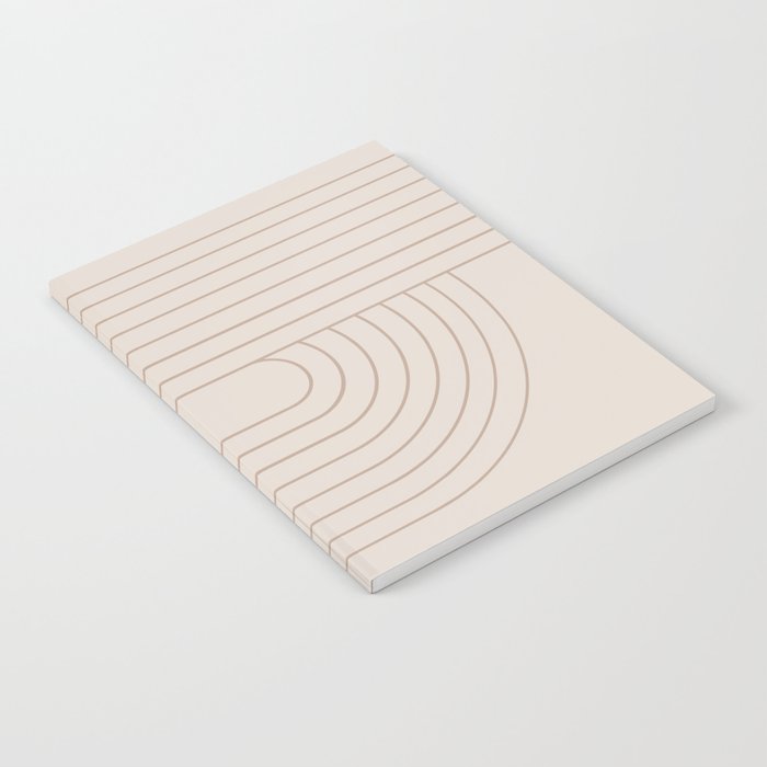 Oval Lines Abstract XXIX Notebook Gallery Image 1