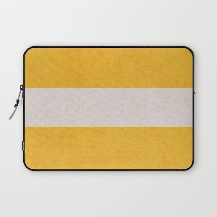 yellow classic Laptop Sleeve Gallery Image 1