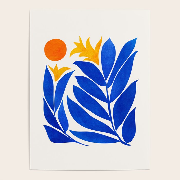 Community Garden Mid Century Abtract Poster Gallery Image 4