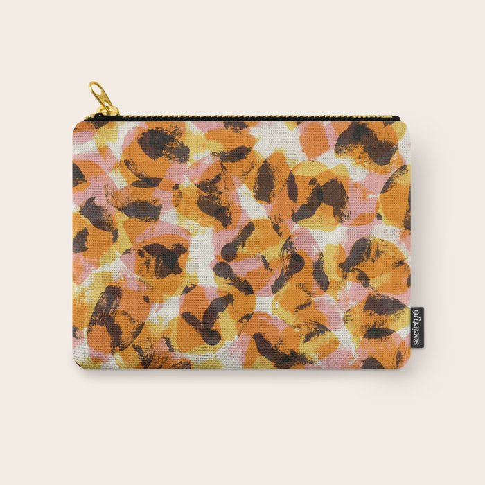 Vibrant Brush Strokes #1 Carry All Pouch Gallery Image 1
