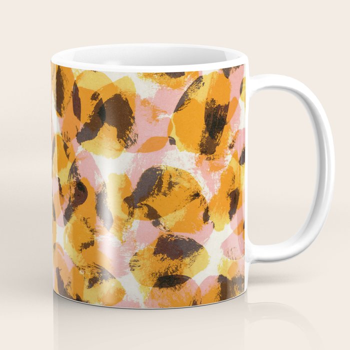 Vibrant Brush Strokes #1 Coffee Mug Gallery Image 1