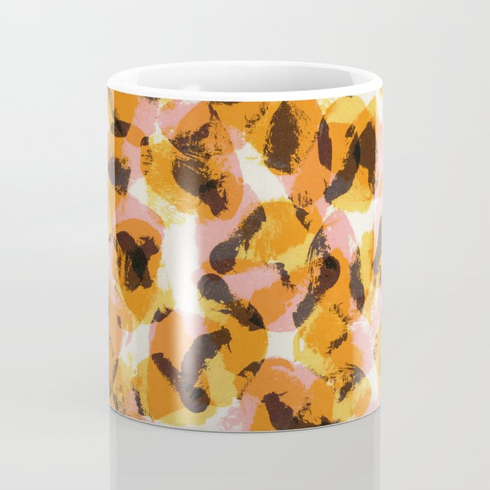 Vibrant Brush Strokes #1 Coffee Mug Gallery Image 4