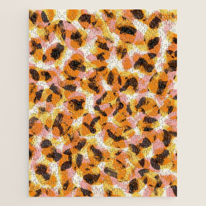 Vibrant Brush Strokes #1 Jigsaw Puzzle Gallery Image 1