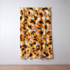 Vibrant Brush Strokes #1 Window Curtain Gallery Image 3