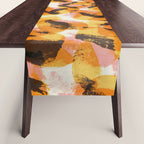 Vibrant Brush Strokes #1 Table Runner Gallery Image 1
