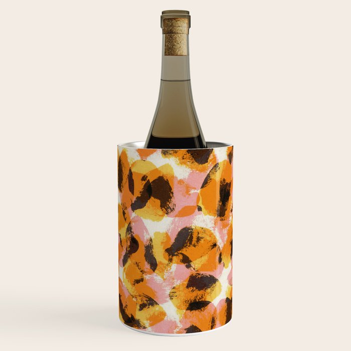 Vibrant Brush Strokes #1 Wine Chiller Gallery Image 3