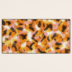 Vibrant Brush Strokes #1 Desk Mat Gallery Image 3