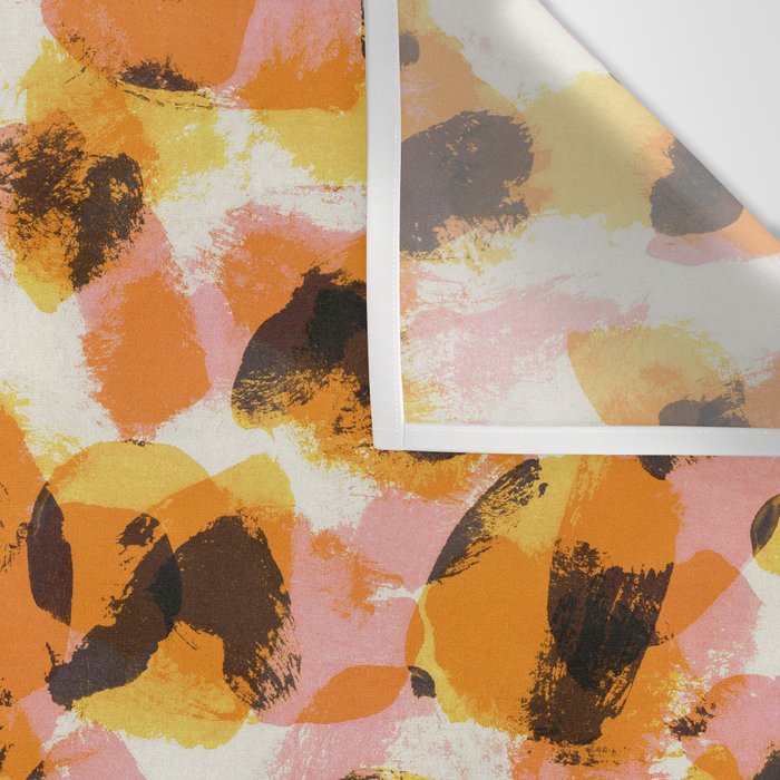 Vibrant Brush Strokes #1 Wall Tapestry Gallery Image 3