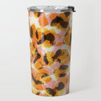 Vibrant Brush Strokes #1 Travel Mug Gallery Image 2