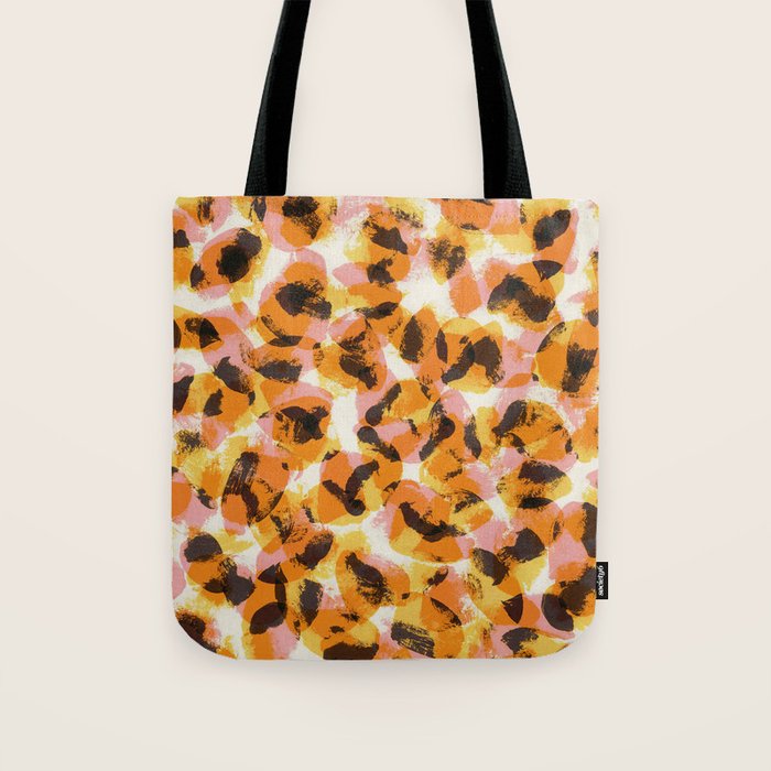 Vibrant Brush Strokes #1 Tote Bag Gallery Image 1