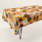Vibrant Brush Strokes #1 Tablecloth Gallery Image 1