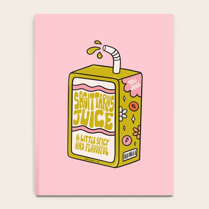 Sagittarius Juice Box Notebook Gallery Image 4