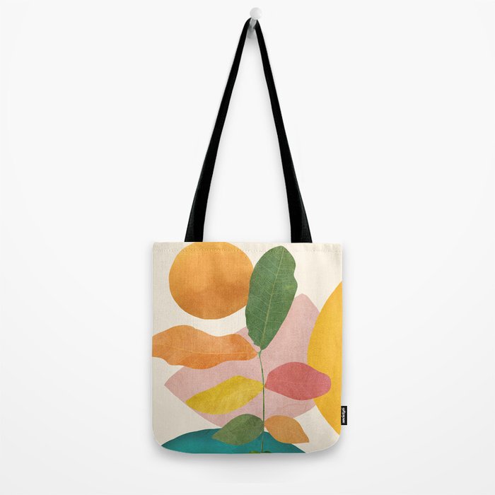 Colorful Branching Out 21 Tote Bag Gallery Image 2
