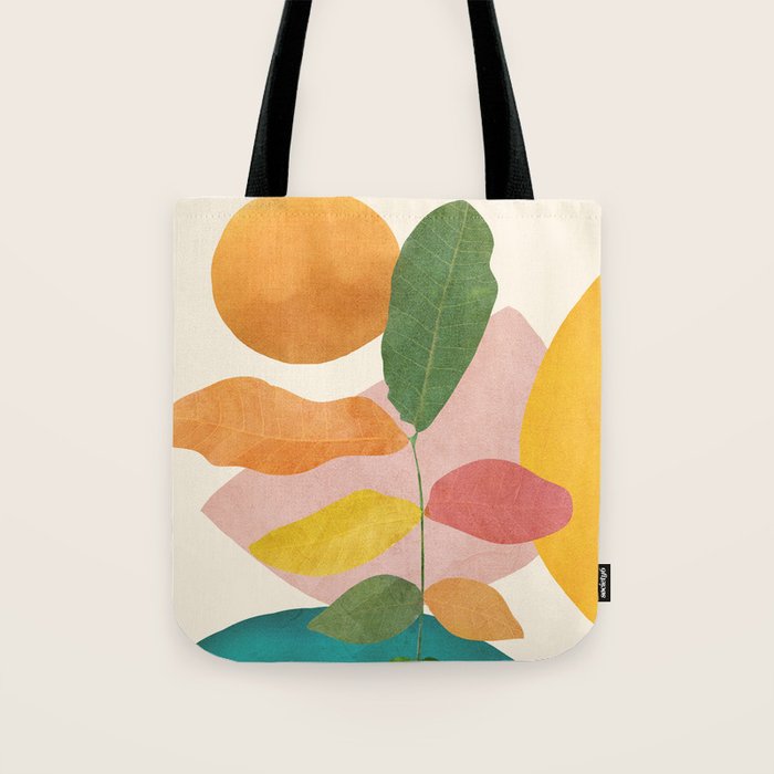 Colorful Branching Out 21 Tote Bag Gallery Image 1