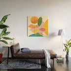 Colorful Branching Out 21 Wood Wall Art Gallery Image 2