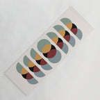 Minimalist Retro Shapes I Yoga Mat Gallery Image 1
