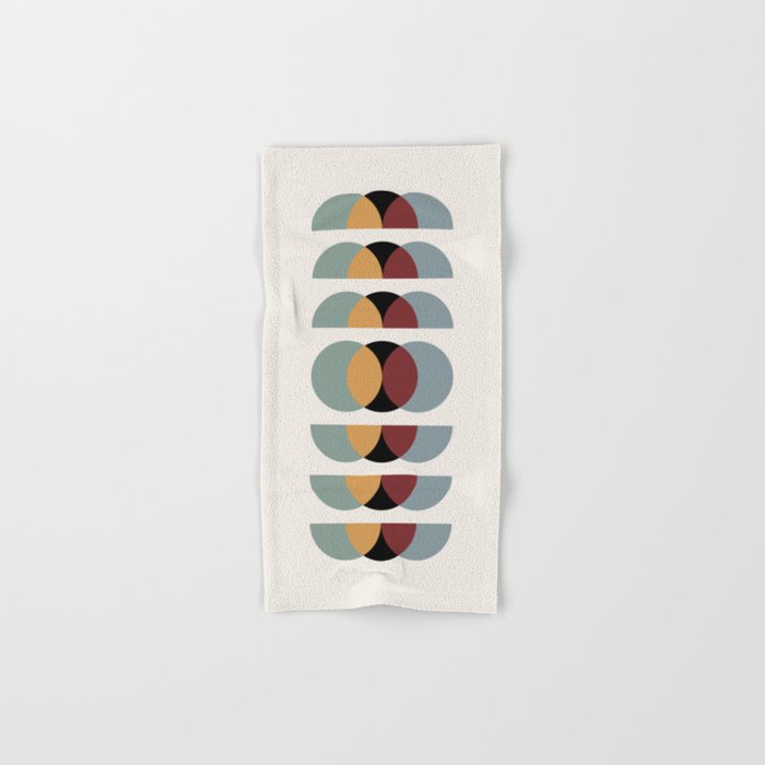 Minimalist Retro Shapes I Bath Towel Gallery Image 1