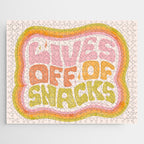 Lives Off Snacks Jigsaw Puzzle Gallery Image 1