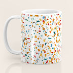 Tan Terrazzo | Eclectic Quirky Confetti Painting | Celebration Colorful Boho Happy Party Graphic  Coffee Mug Gallery Image 3