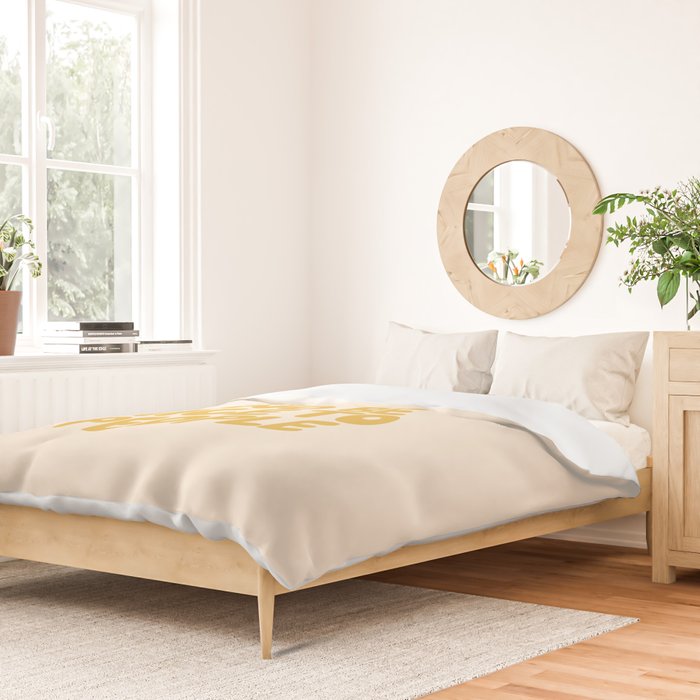 Work Hard and Be Nice to People Duvet Cover Gallery Image 2
