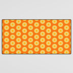 Earth Mod Abstract Sun Orange Desk Mat Gallery Image 3