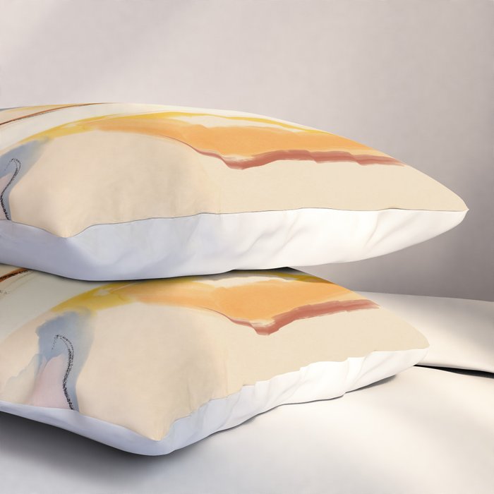 Female Figure Line Art 8 Pillow Sham Gallery Image 3
