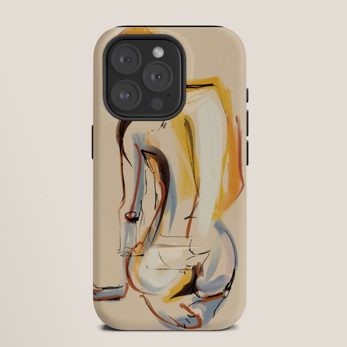 Female Figure Line Art 8 iPhone Case Gallery Image 11