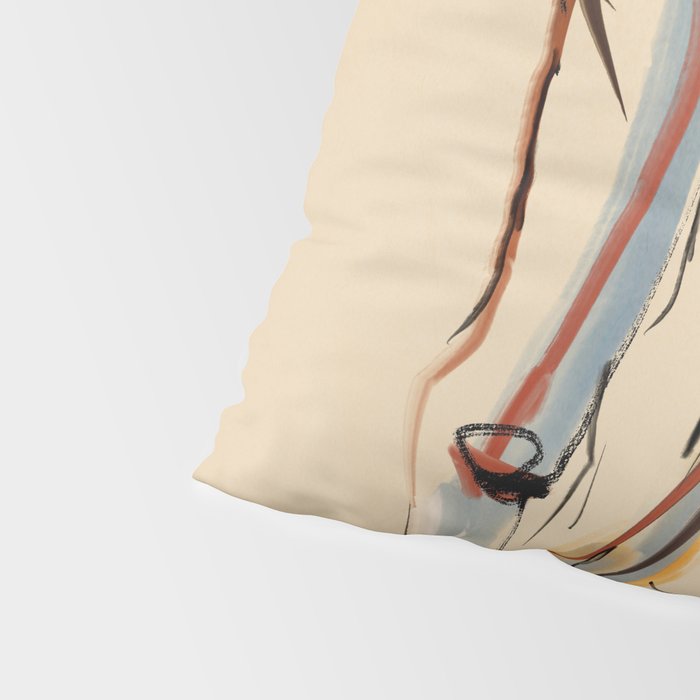 Female Figure Line Art 8 Pillow Sham Gallery Image 4