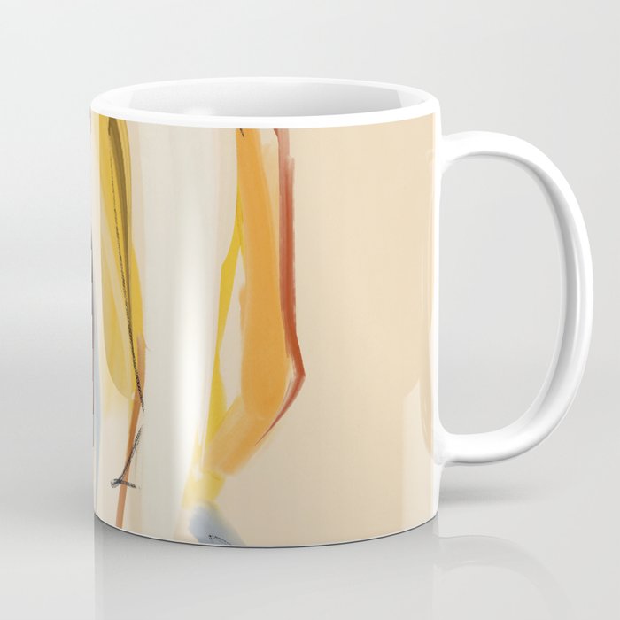 Female Figure Line Art 8 Coffee Mug Gallery Image 1