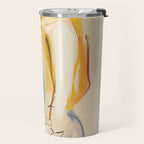 Female Figure Line Art 8 Travel Mug Gallery Image 2
