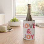 LOVE & JOY Festive Letters Wine Chiller Gallery Image 4