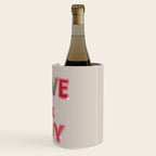 LOVE & JOY Festive Letters Wine Chiller Gallery Image 3