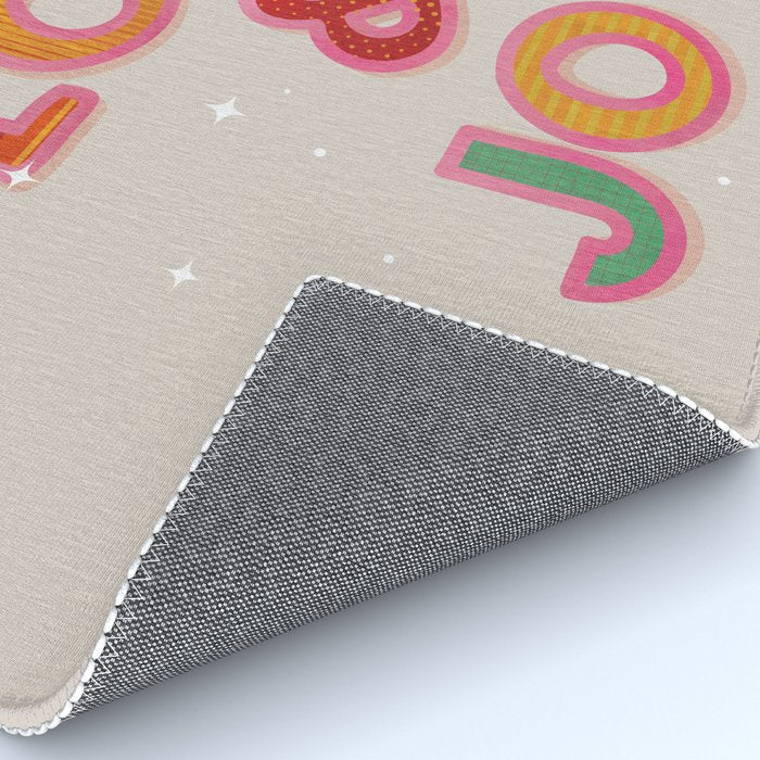 LOVE & JOY Festive Letters Rug Gallery Image 4