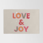 LOVE & JOY Festive Letters Rug Gallery Image 2