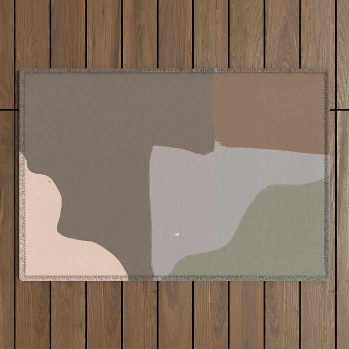 In Between Forms Outdoor Rug Gallery Image 1