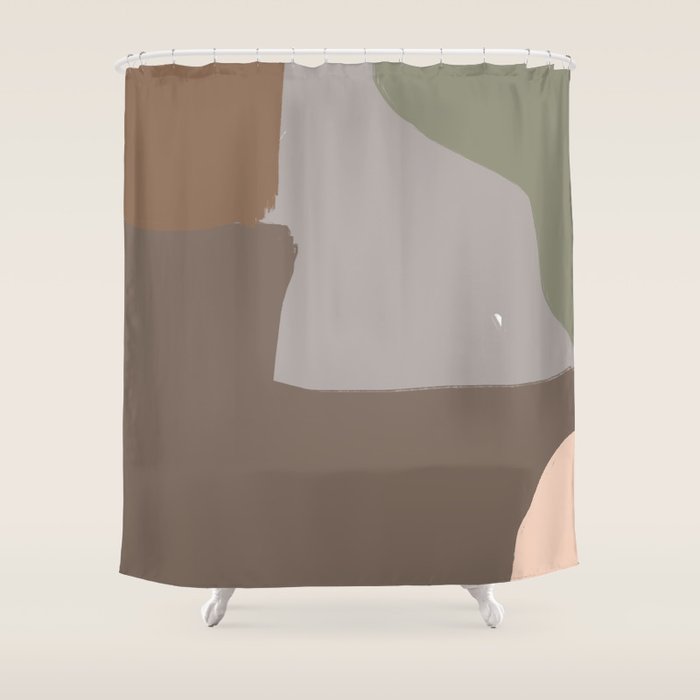 In Between Forms Shower Curtain Gallery Image 1