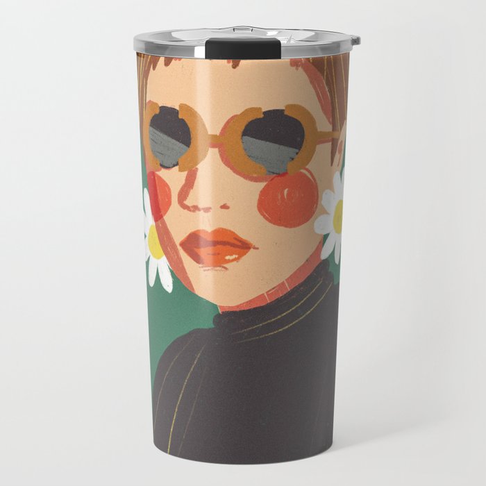 Daisy girl Travel Mug Gallery Image 1